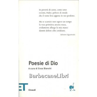 Poesie di Dio, Einaudi