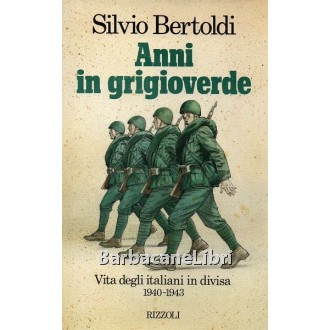 Bertoldi Silvio, Anni in grigioverde, Rizzoli, 1991