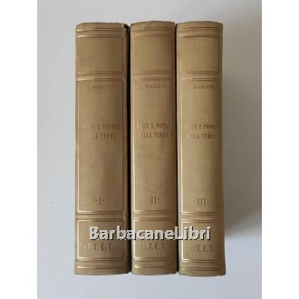 Biasutti Renato, Razze e popoli della terra (voll. 1, 2, 3), Utet, 1953-1955