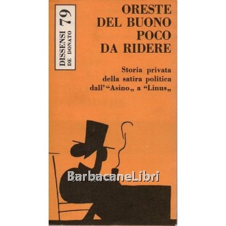 Del Buono Oreste, Poco da ridere, De Donato, 1976