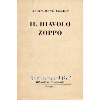 Lesage Alain-René, Il diavolo zoppo, Rizzoli, 1956
