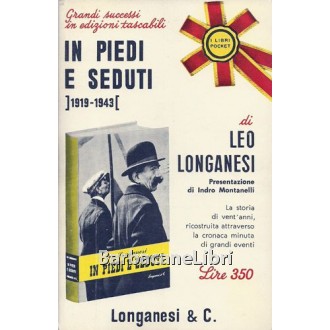 Longanesi Leo, In piedi e seduti (1919-1943), Longanesi