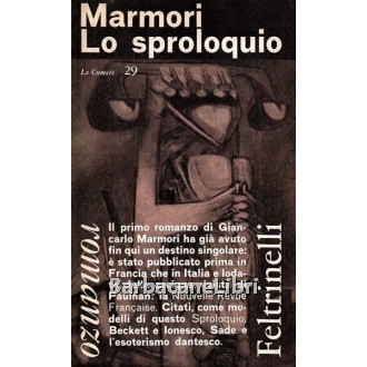 Marmori Giancarlo, Lo sproloquio, Feltrinelli, 1963