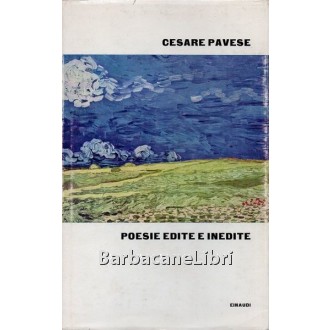 Pavese Cesare, Poesie edite e inedite, Einaudi, 1962