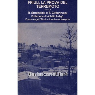 Strassoldo Raimondo, Cattarinussi Bernardo (a cura di), Friuli: la prova del terremoto, Franco Angeli, 1978