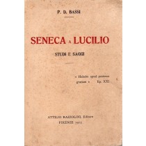 Bassi Domenico, Seneca a Lucilio, Razzolini, 1913