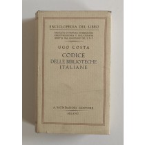 Costa Ugo, Codice delle biblioteche italiane, Mondadori, 1937