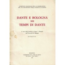 Heilmann Luigi, Il giudizio di Dante sul dialetto bolognese. Estratto da: Dante e Bologna nei tempi di Dante, Università di Bologna, 1967