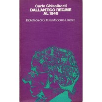 Ghisalberti Carlo, Dall'antico regime al 1848, Laterza, 1987