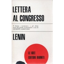 Lenin, Lettera al Congresso, Editori Riuniti, 1974