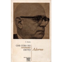 Perlini Tito, Che cosa ha veramente detto Adorno, Astrolabio Ubaldini, 1971
