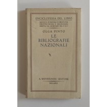 Pinto Olga, Le bibliografie nazionali, Mondadori, 1935