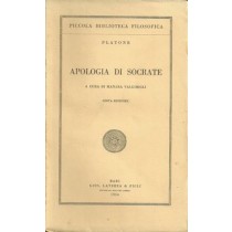 Platone, Apologia di Socrate, Laterza, 1954