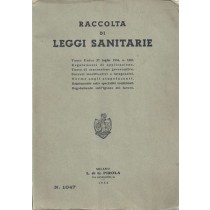 Raccolta di leggi sanitarie. Testo Unico 27 luglio 1934, n. 1265, Pirola, 1954