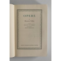 Veblen Thorstein, Opere, Utet, 1969
