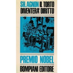 Agnon Shemuel Joseph, Il torto diventerà diritto, Bompiani, 1966