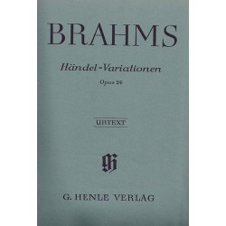 Brahms Johannes, Händel-Variationen op. 24, Henle, 1978