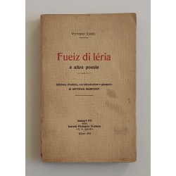 Cadel Vittorio, Fueiz di leria e altre poesie, Società Filologica Friulana, 1929