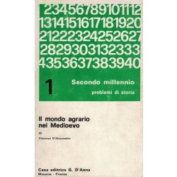 D'Alessandro Vincenzo, Il mondo agrario nel Medioevo, D'Anna, 1973