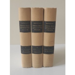 Fanciulli Giuseppe, Storia della letteratura italiana (3 voll.), SEI Società Editrice Internazionale, 1938-1941