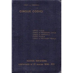 Franchi L., Cinque codici, Hoepli, 1936