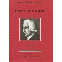 Galiani Ferdinando, Sentenze e motti di spirito, Salerno, 1991
