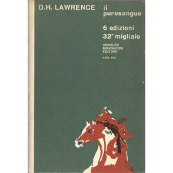 Lawrence David H., Il purosangue, Mondadori, 1966