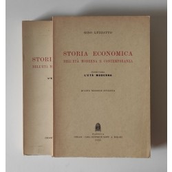 Luzzatto Gino, Storia economica dell'età moderna e contemporanea (2 voll.), CEDAM, 1955-1960