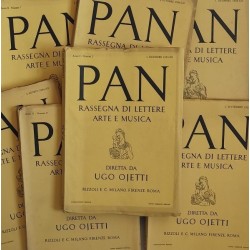 Ojetti Ugo (direttore), Pan. Rassegna di lettere arte e musica, Rizzoli, 1933-1935