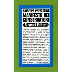 Prezzolini Giuseppe, Manifesto dei conservatori, Rusconi, 1972