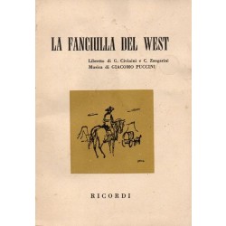 Puccini Giacomo, La fanciulla del West, Ricordi, 1960