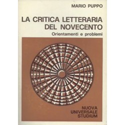 Puppo Mario, La critica letteraria del Novecento. Orientamenti e problemi, Studium, 1978