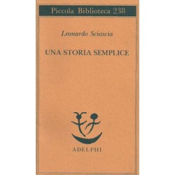 Sciascia Leonardo, Una storia semplice, Adelphi, 1992