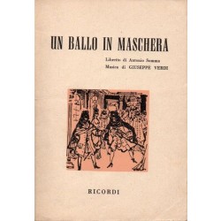 Verdi Giuseppe, Un ballo in maschera, Ricordi, 1959